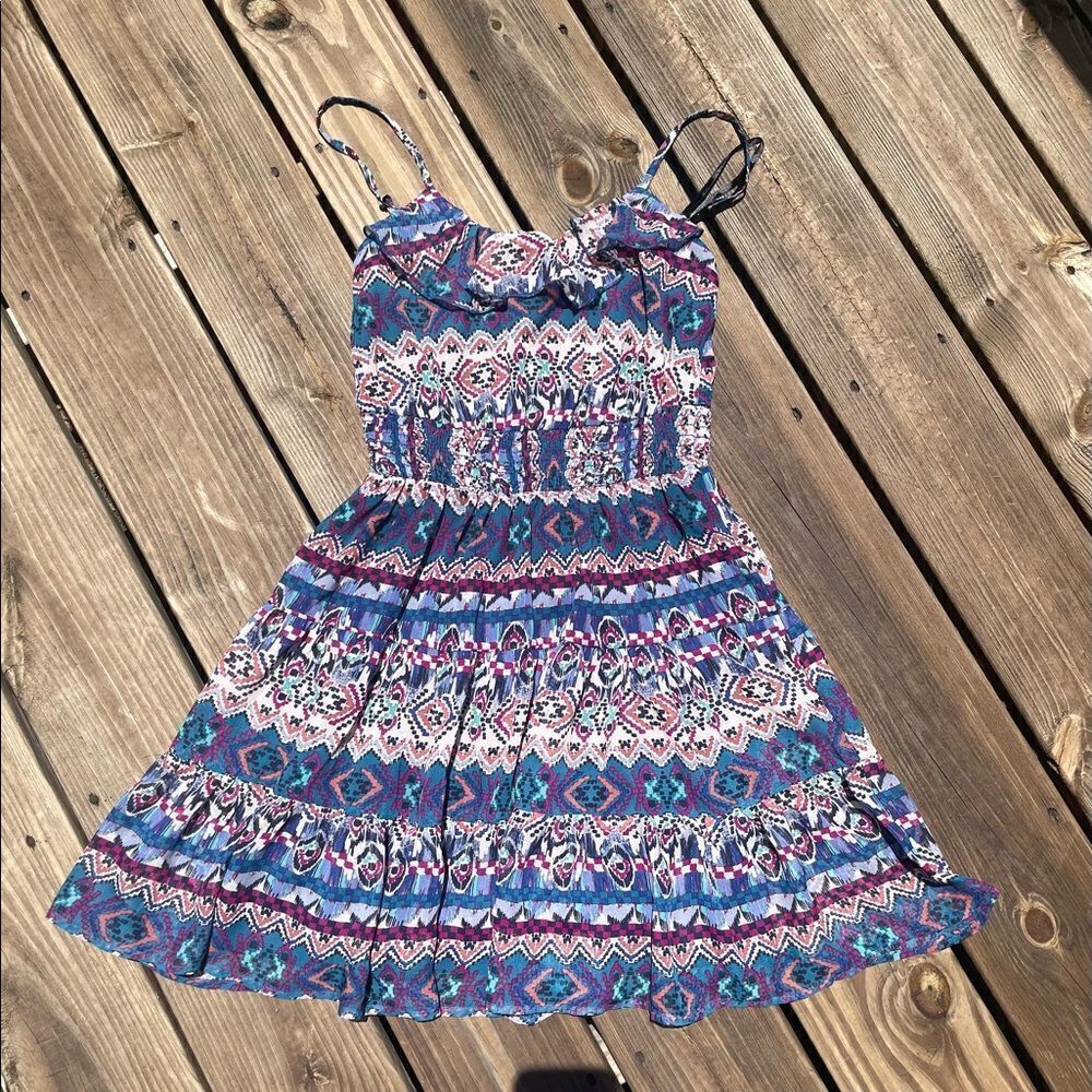 Vintage Delia’s Aztec design dress